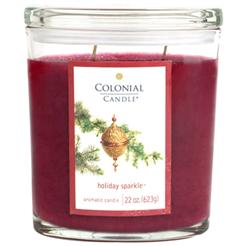 Colonial Candles Christmas scented candle review, Candlefind.com, the site for candle lovers